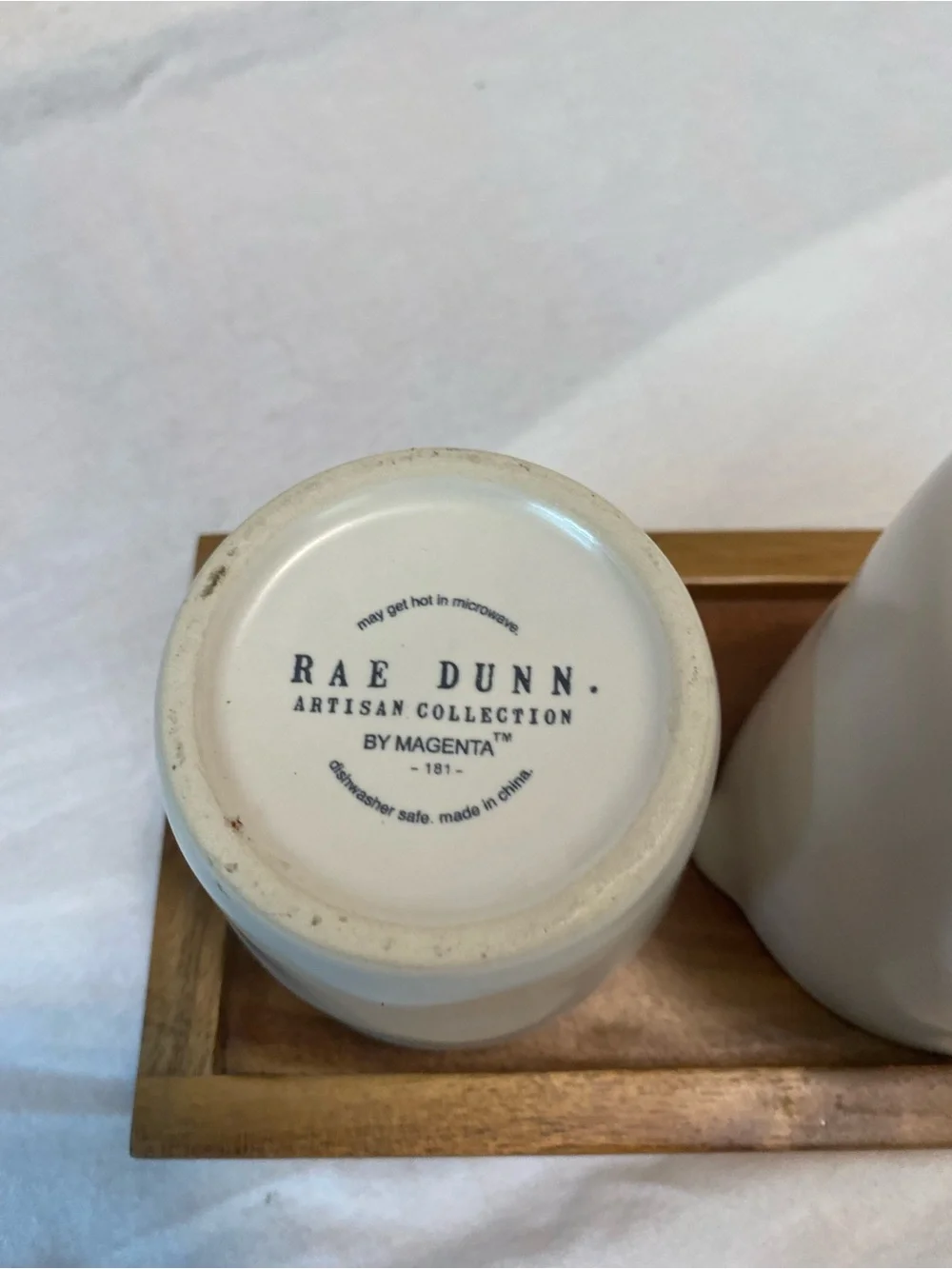 Rae Dunn Cream 